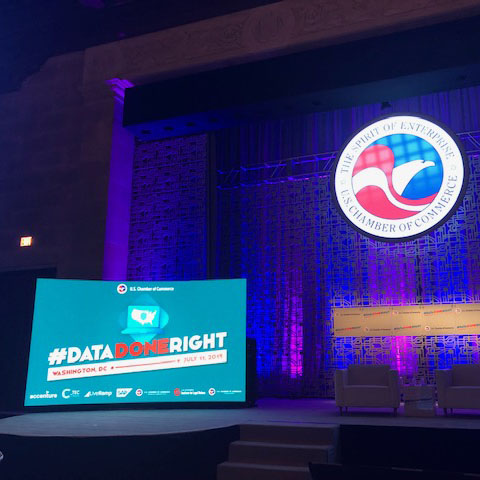 #DATA DONE RIGHT Summit on Data Privacy held at the US Chamber of Commerce
